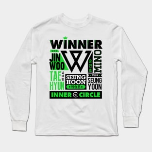 WINNER Collage Long Sleeve T-Shirt